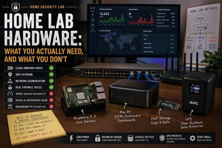 Home Lab Hardware: What You Actually Need, and What You Don’t